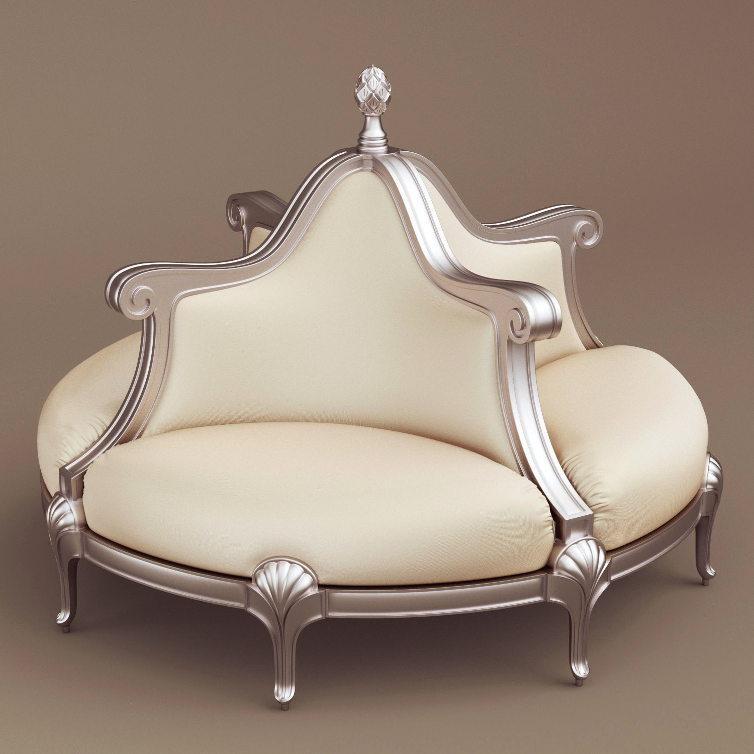  Butterfly sofa by Mantellassi 1926 3D model_0
