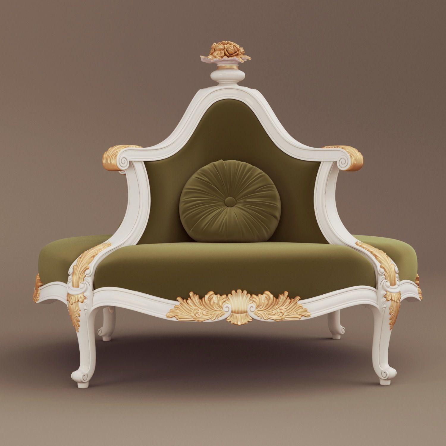 Jumbo Collection Round sofa ASS 105 3D model_7