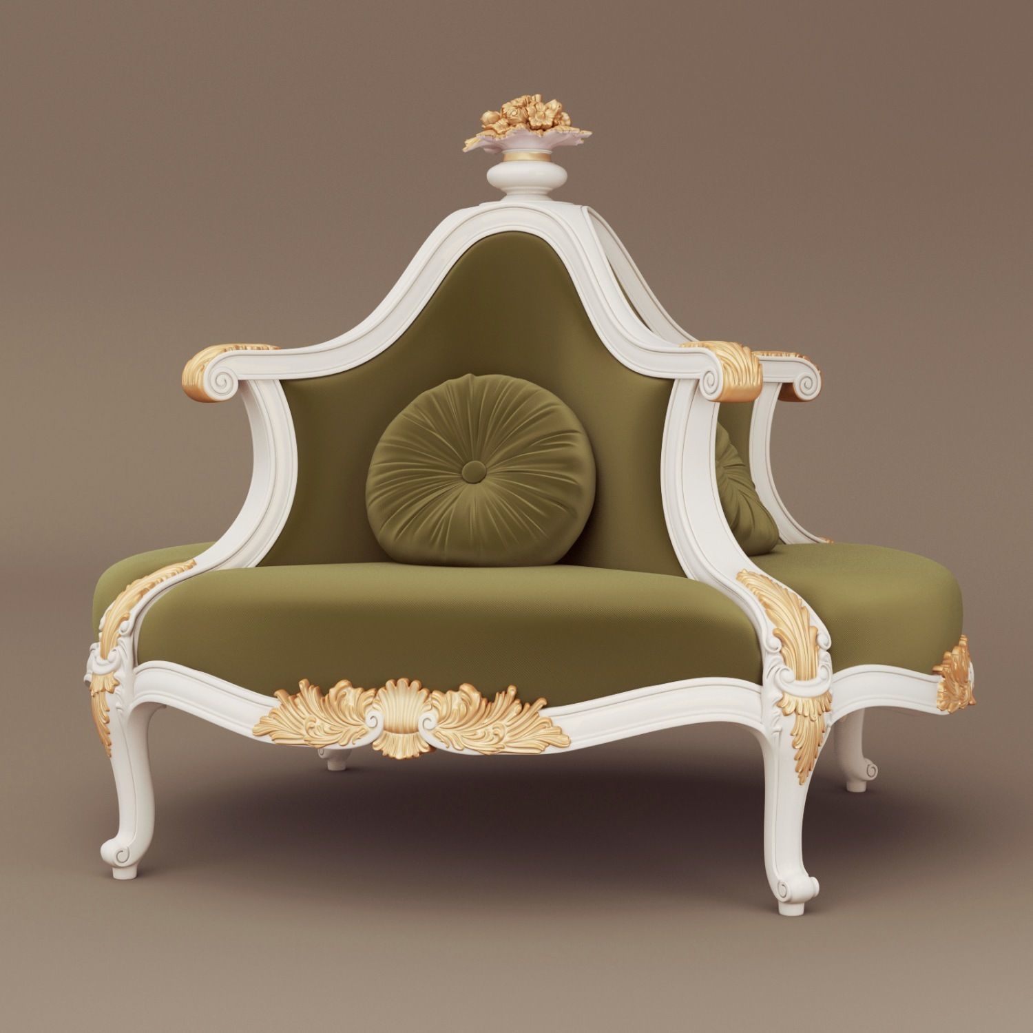 Jumbo Collection Round sofa ASS 105 3D model_11