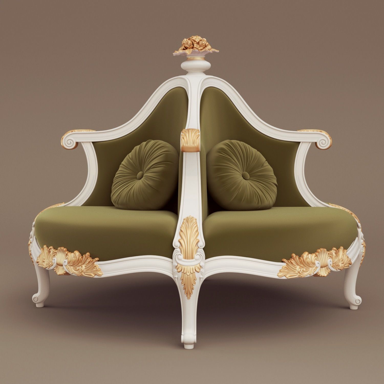 Jumbo Collection Round sofa ASS 105 3D model_9