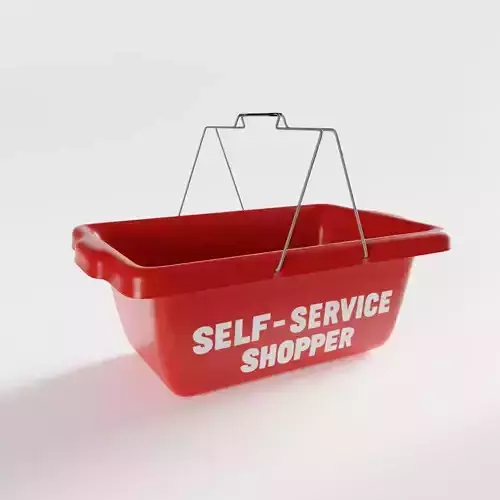 Vintage Shopping Basket