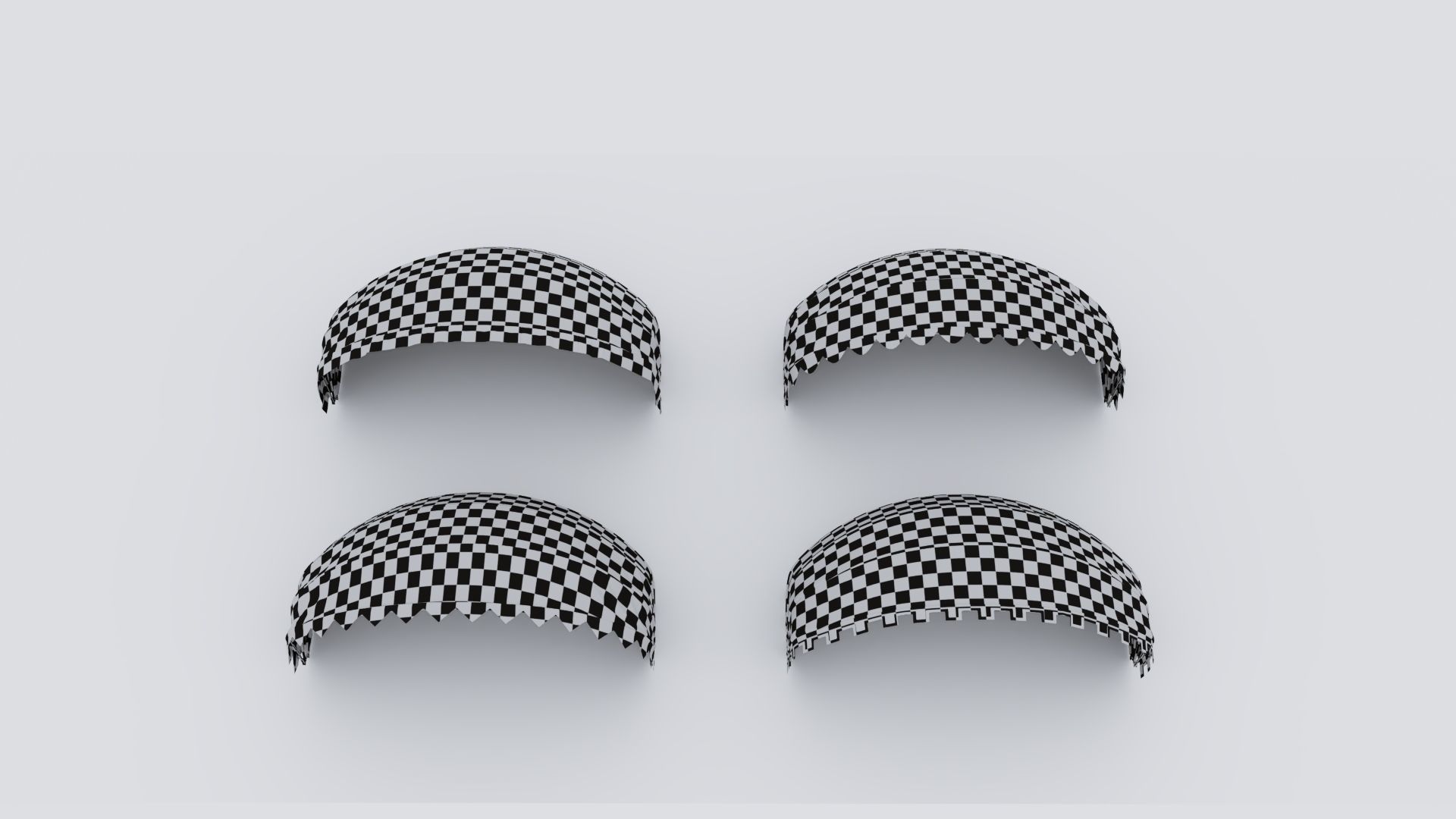 Sun protection awnings 3D model_14