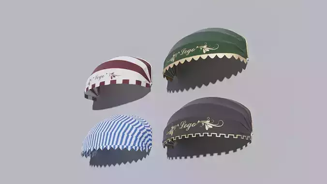 Sun protection awnings