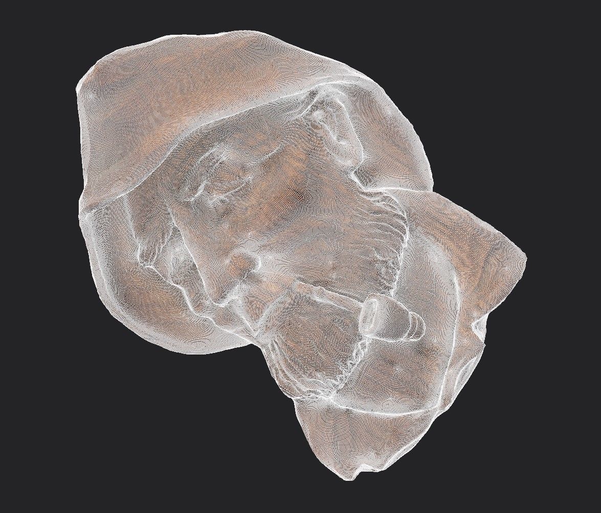 Pipe man pendant Low-poly 3D model_6