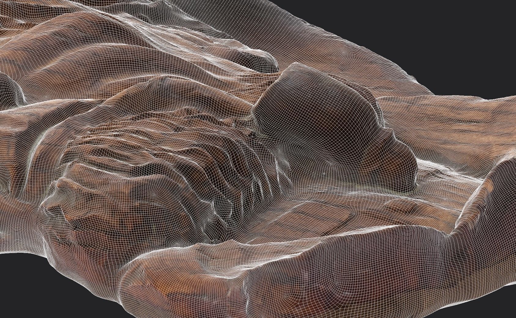 Pipe man pendant Low-poly 3D model_8