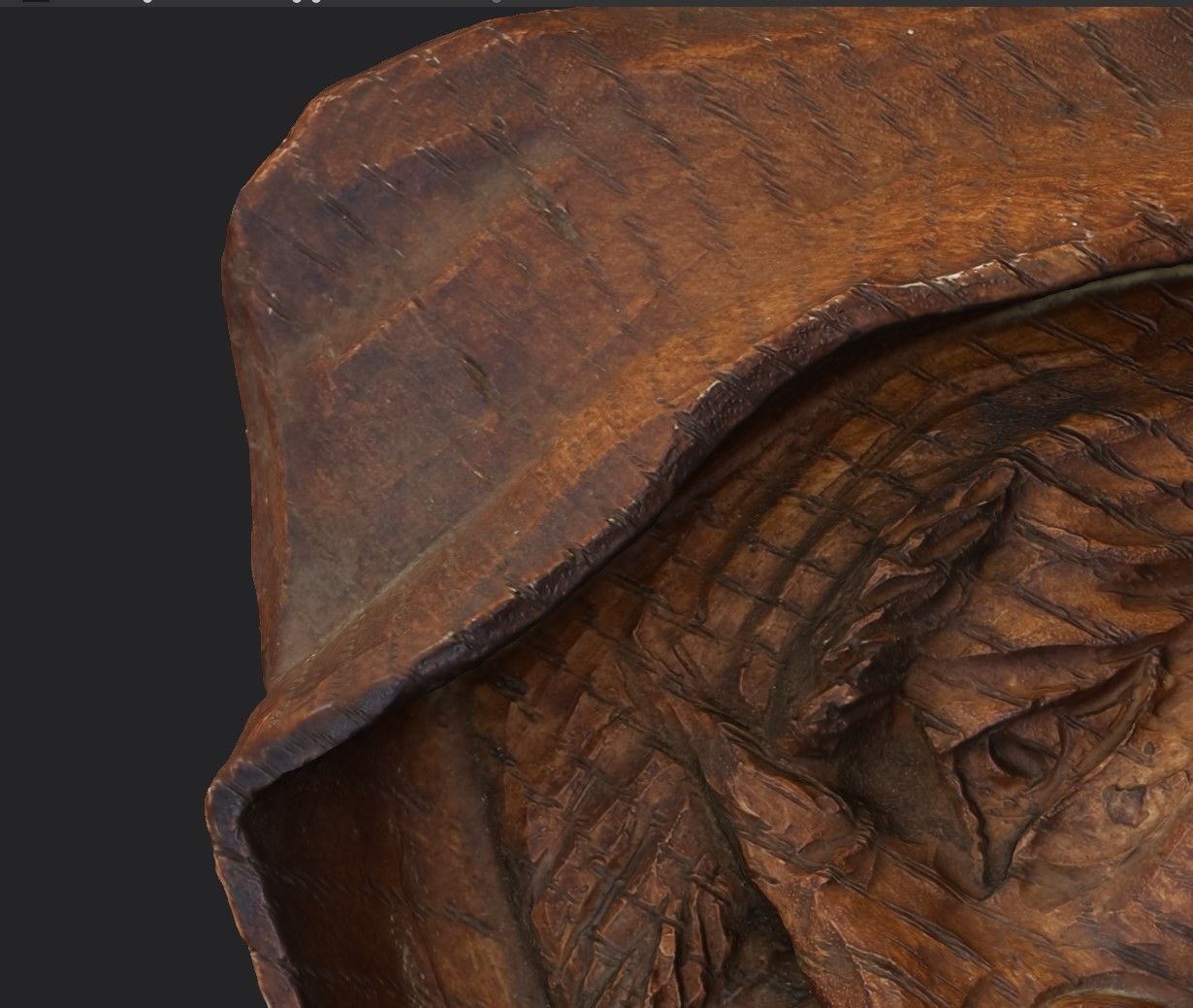 Pipe man pendant Low-poly 3D model_14