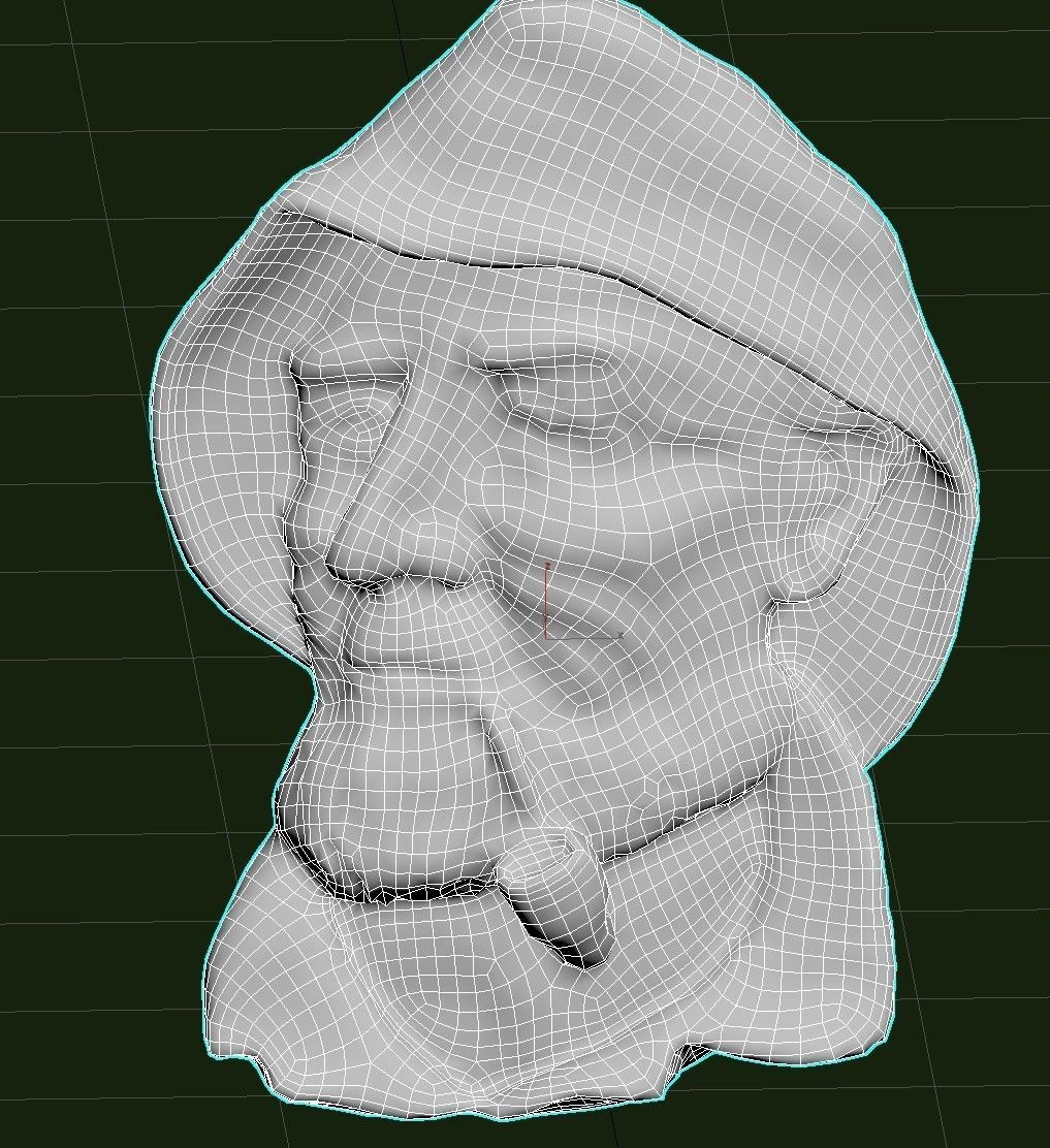 Pipe man pendant Low-poly 3D model_18