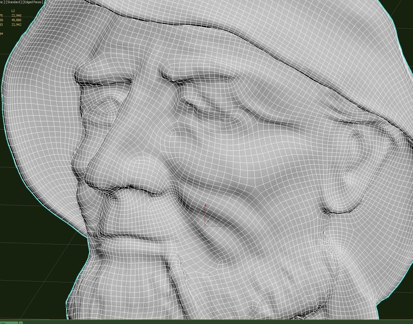 Pipe man pendant Low-poly 3D model_21