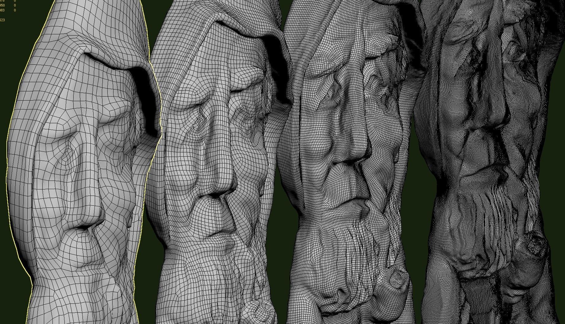 Pipe man pendant Low-poly 3D model_30