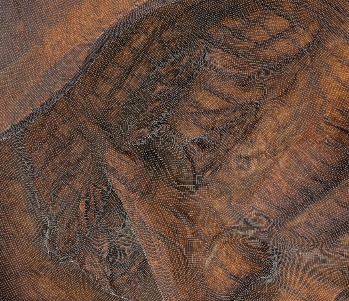 Pipe man pendant Low-poly 3D model_10