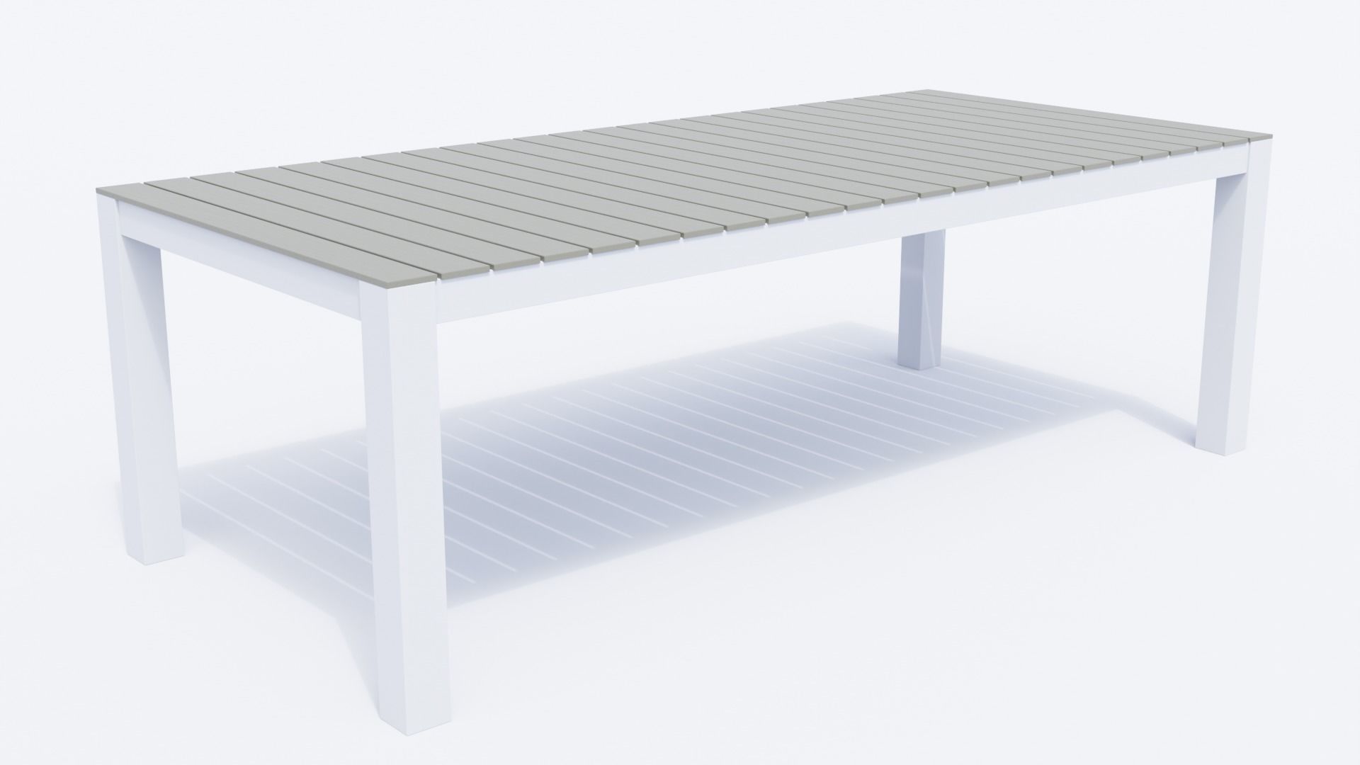 Modern outdoor furniture set 3D model_1