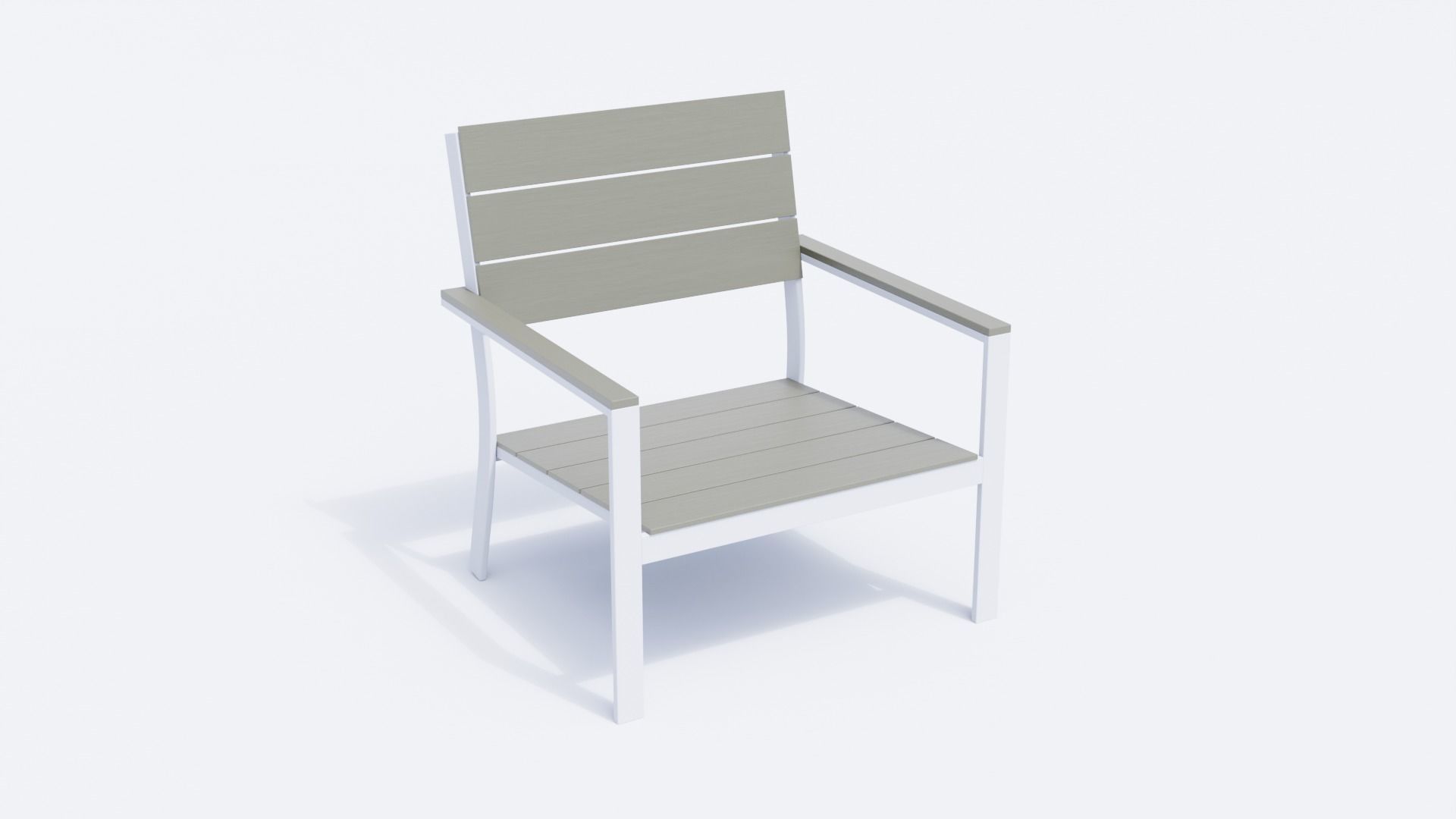 Modern outdoor furniture set 3D model_5