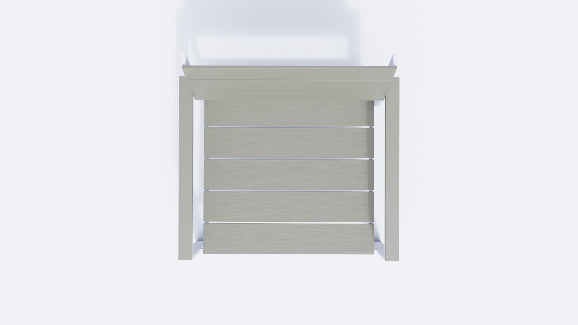 Modern outdoor furniture set 3D model_11