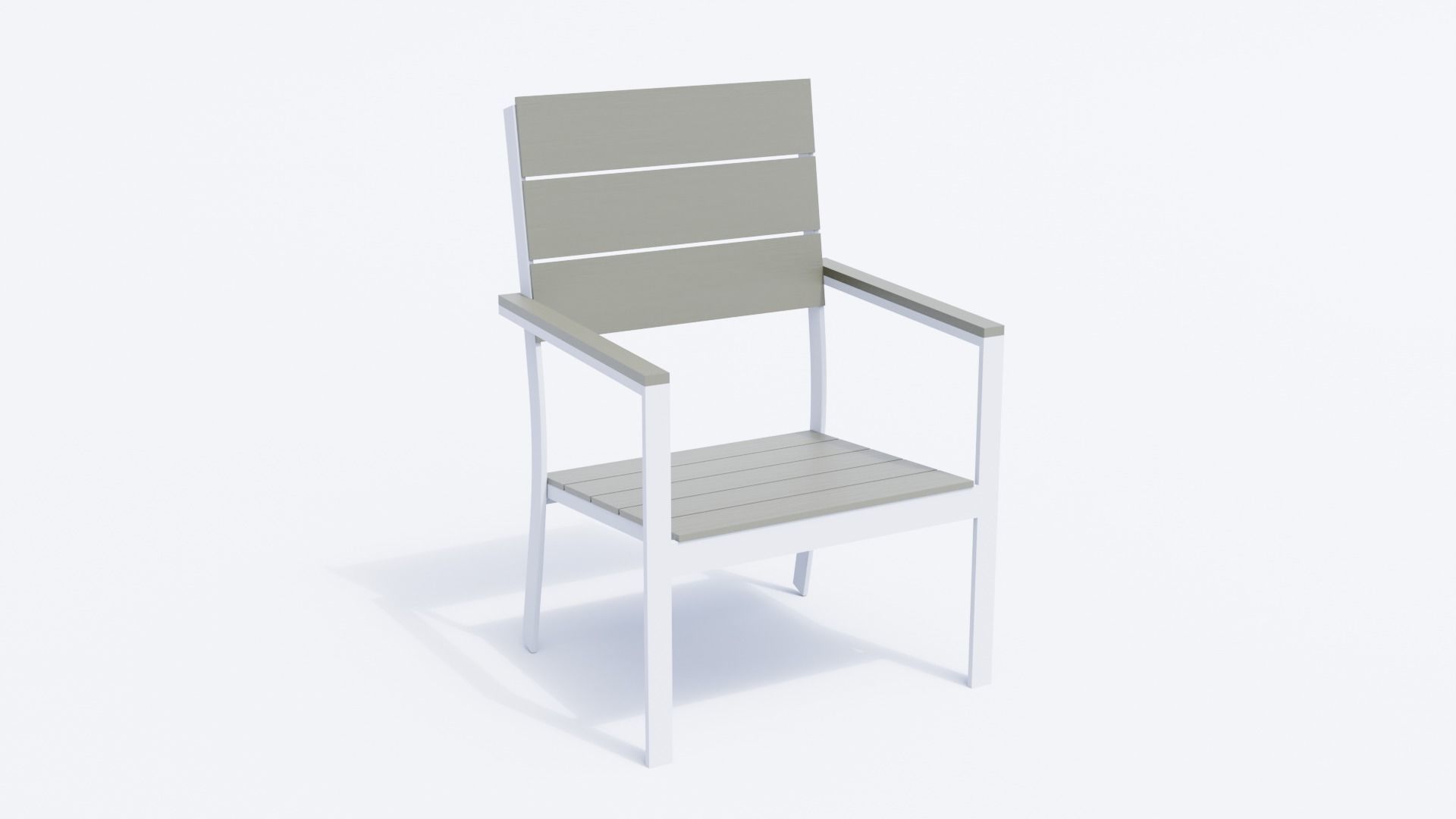 Modern outdoor furniture set 3D model_6