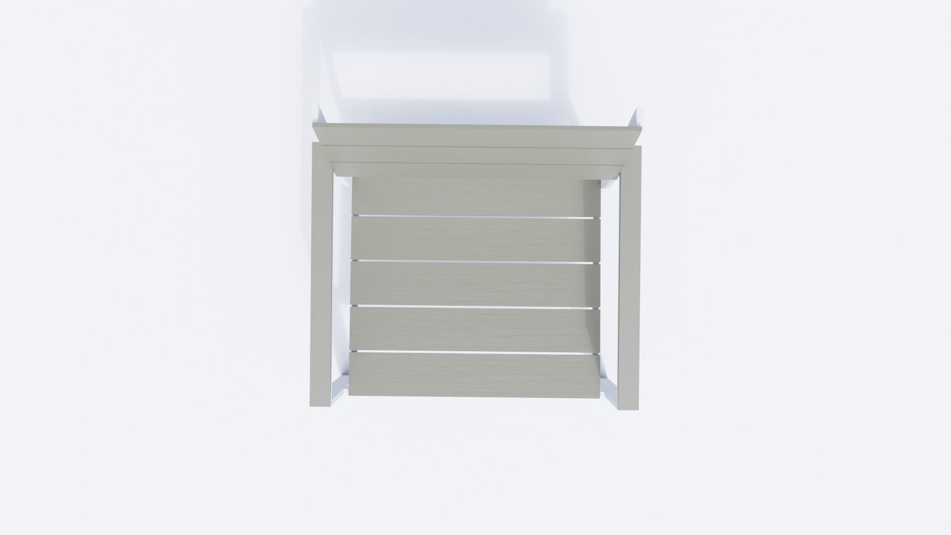 Modern outdoor furniture set 3D model_12