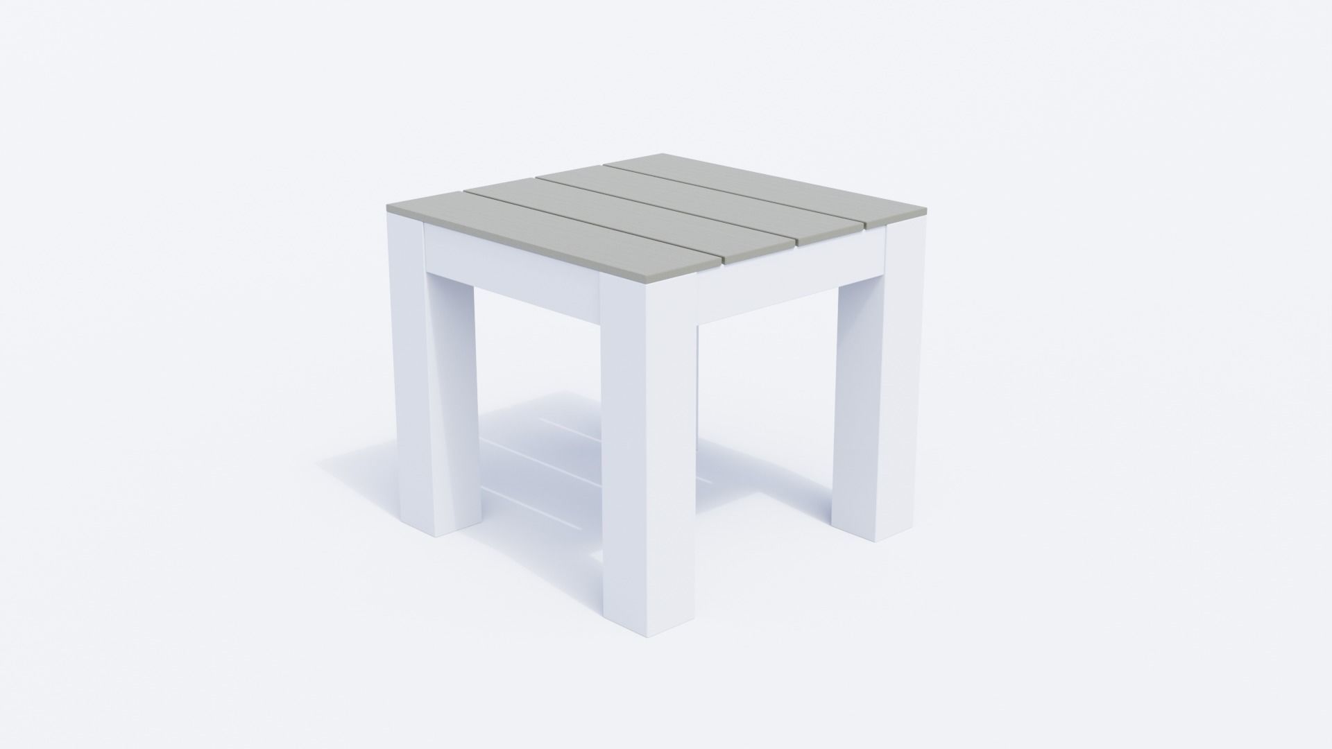 Modern outdoor furniture set 3D model_4
