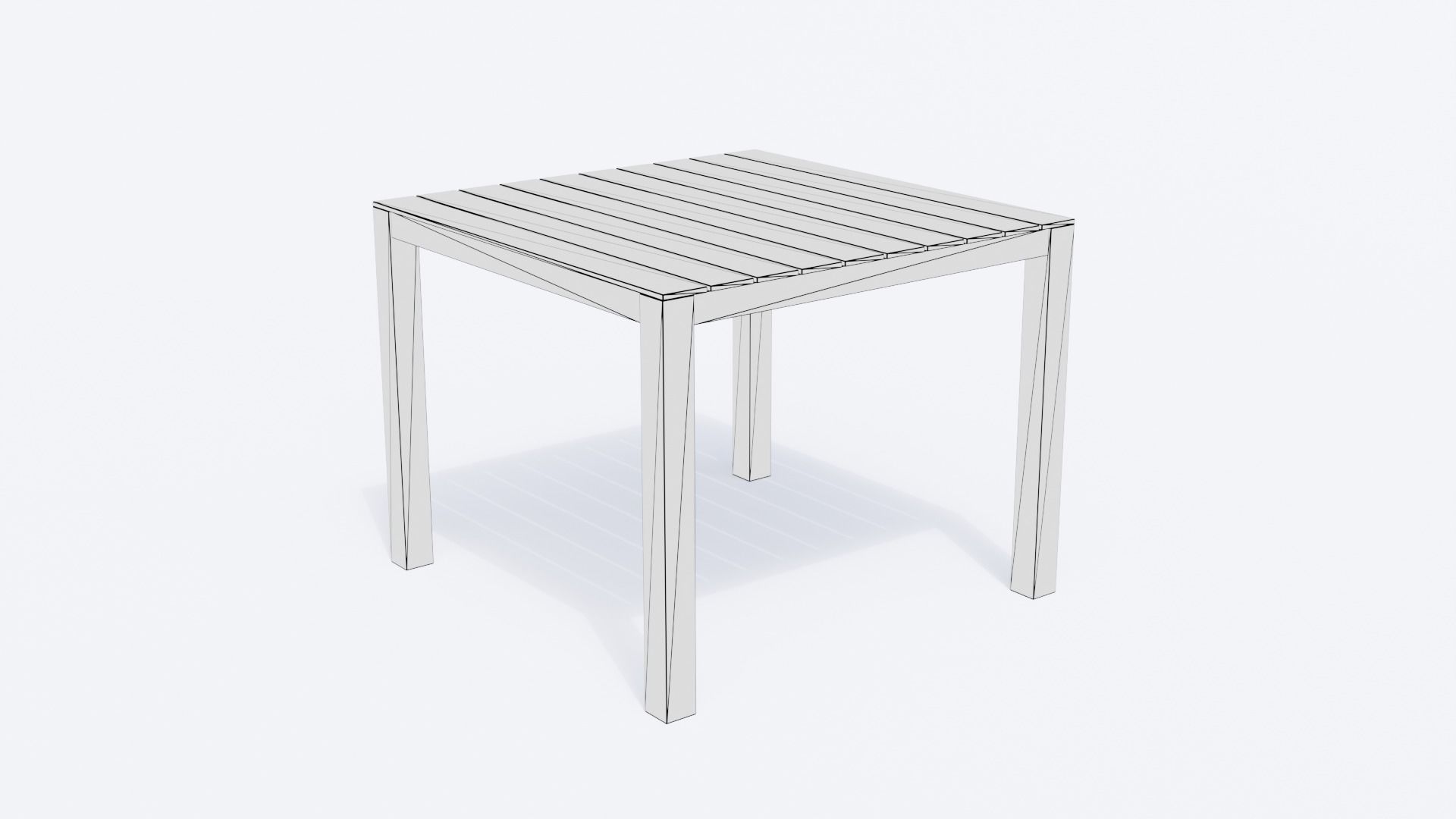 Modern outdoor furniture set 3D model_15