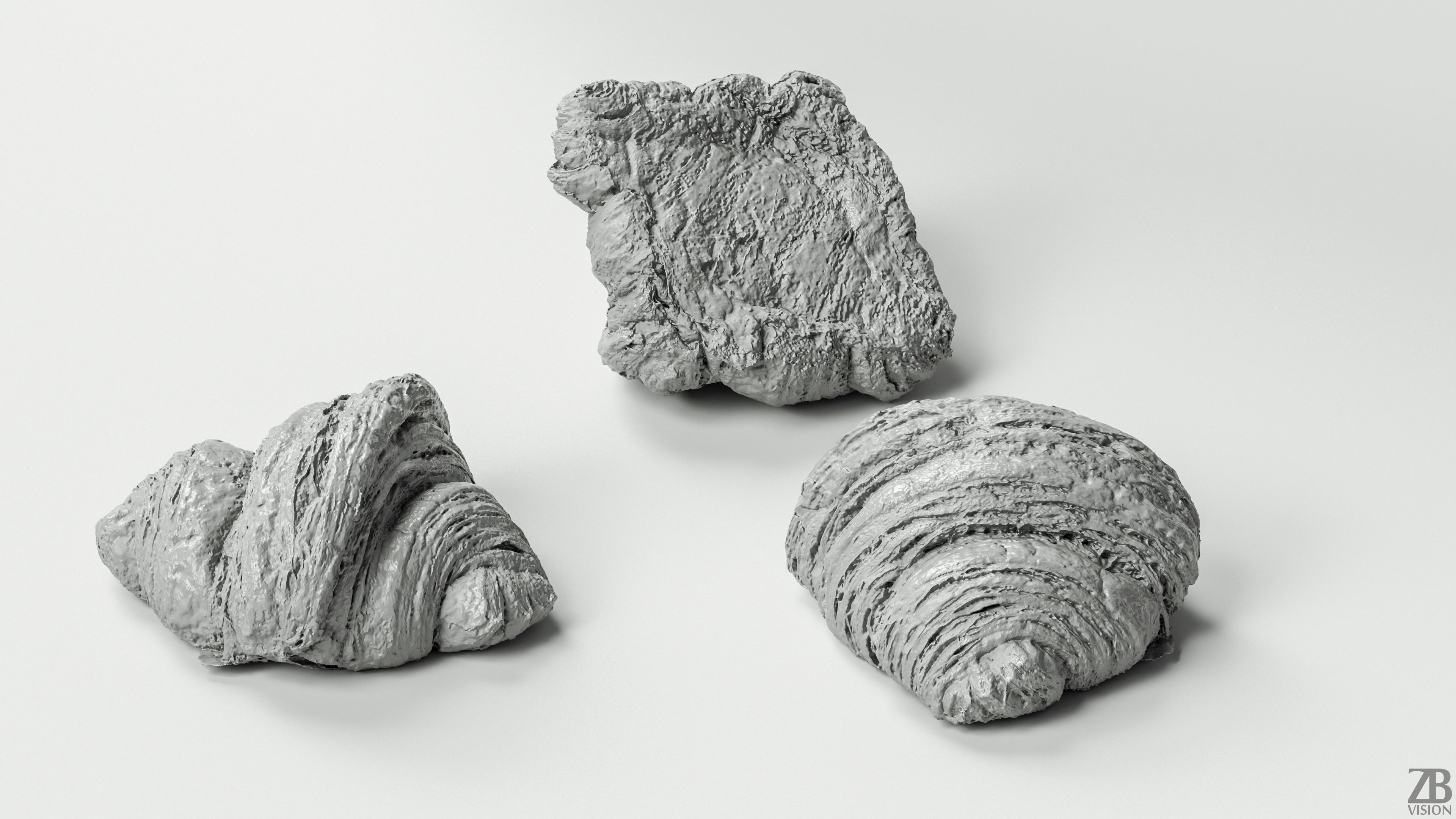 Croissant 3D model_2