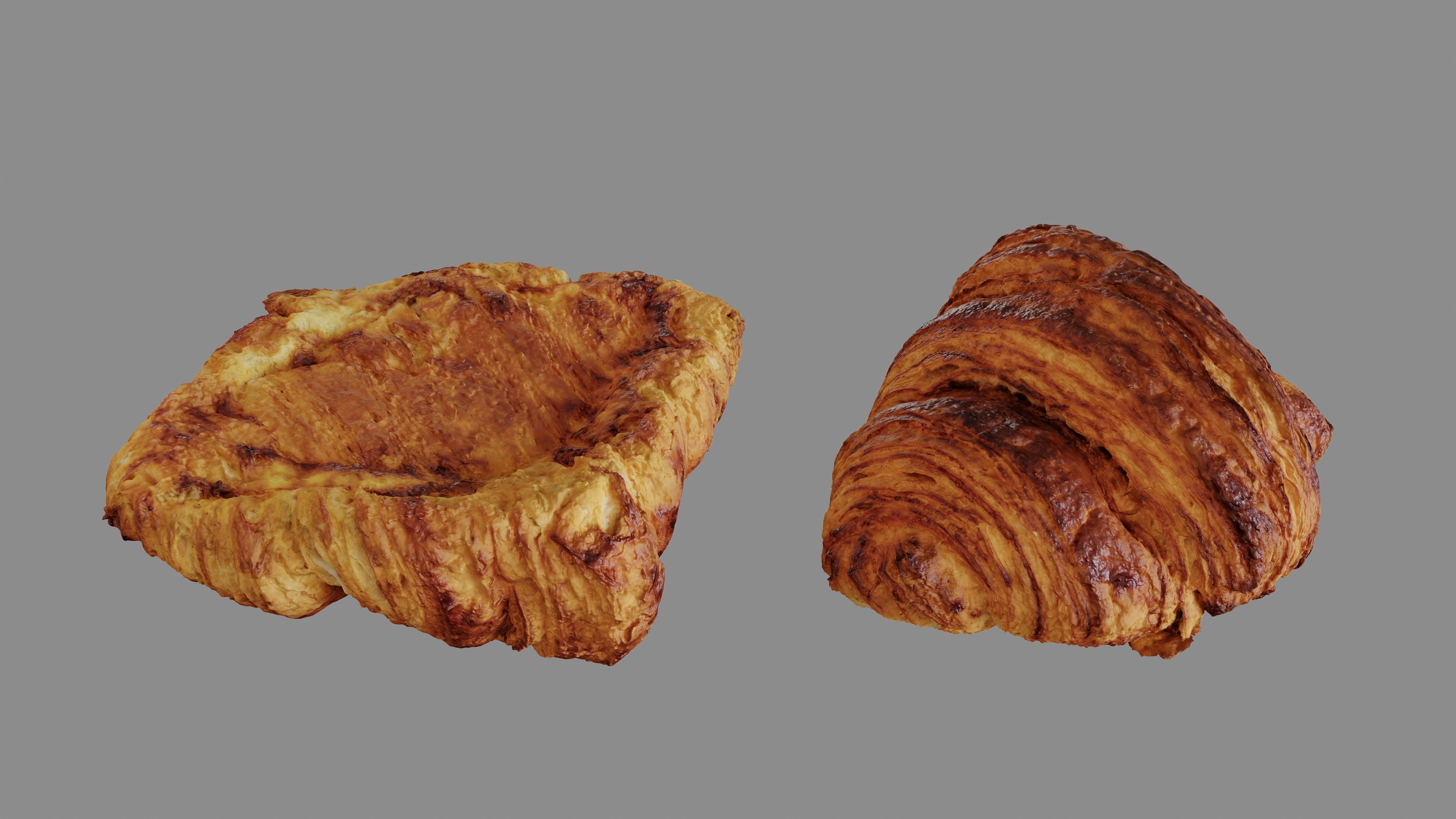 Croissant 3D model_12