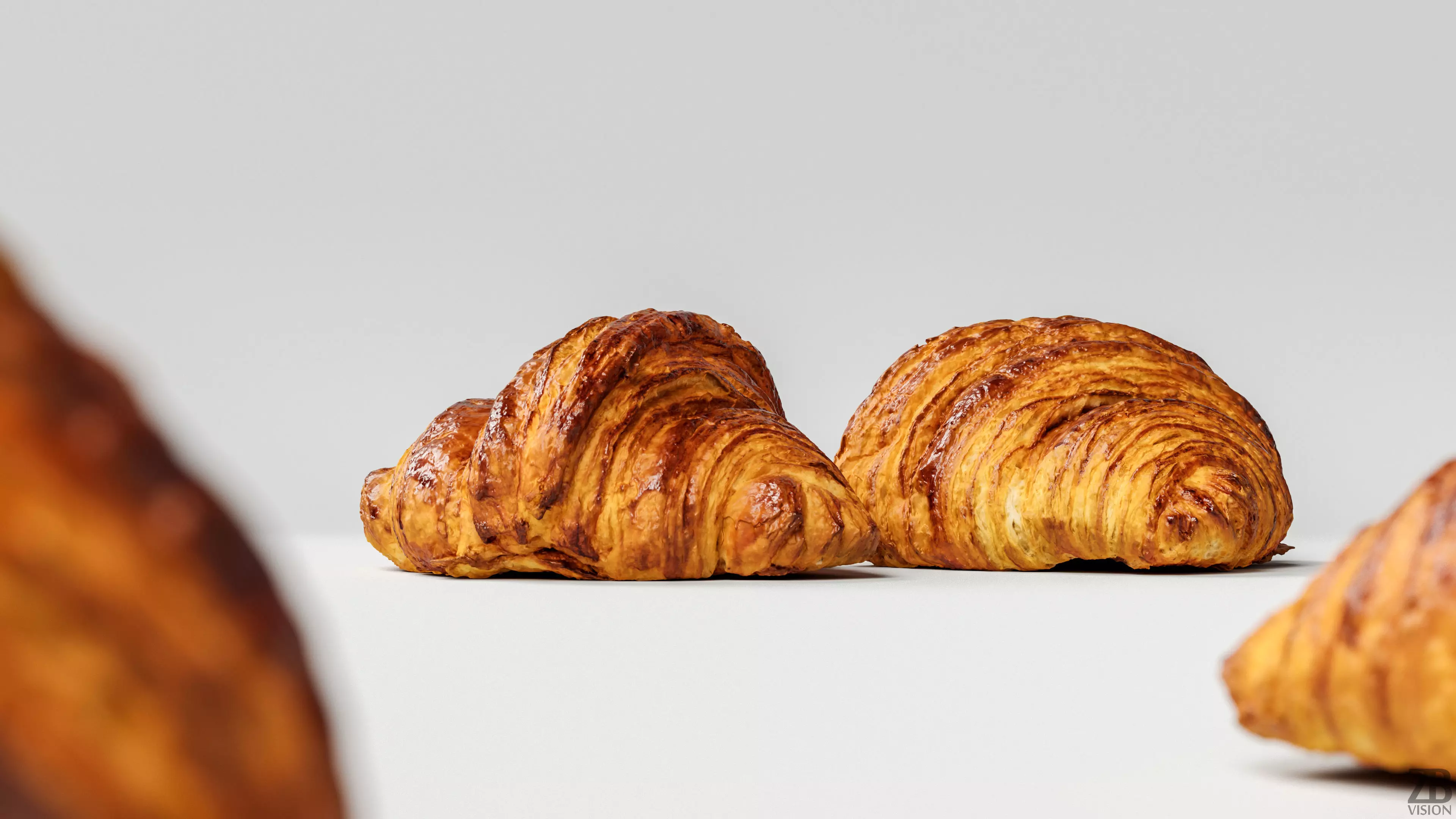Croissant 3D model_0