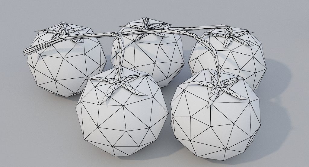 Fruits and Vegetables PBR Low-poly 3D model_12