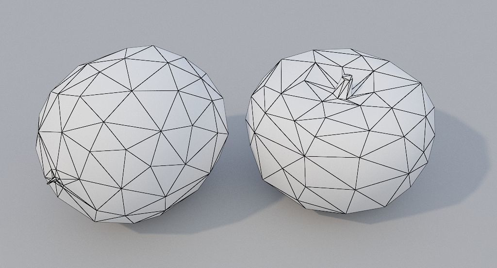 Fruits and Vegetables PBR Low-poly 3D model_14