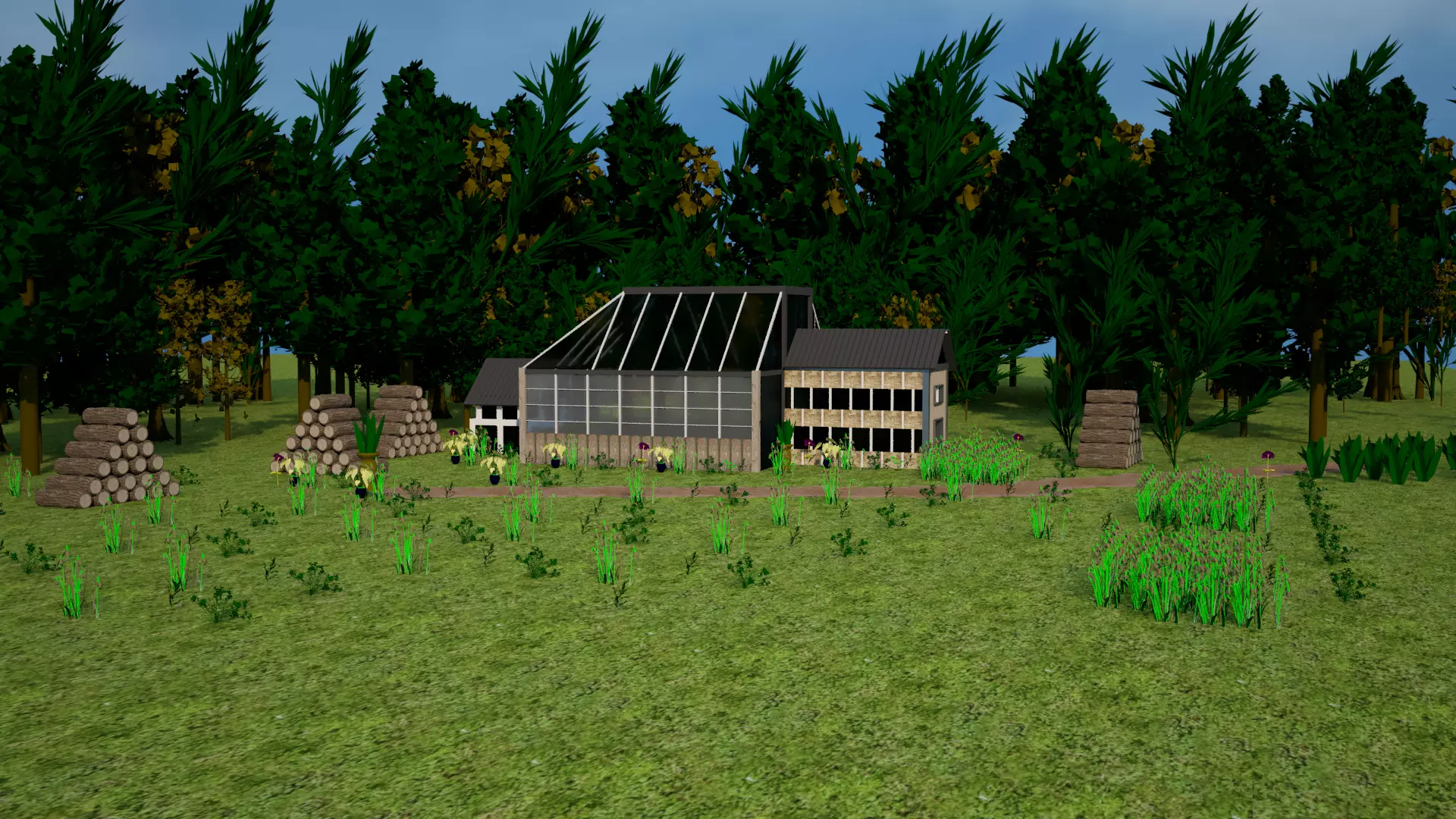 Tiny House 3D model_0