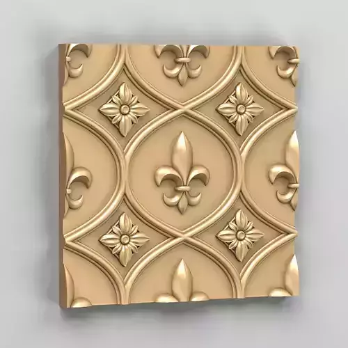 Wall panel 024 3D model