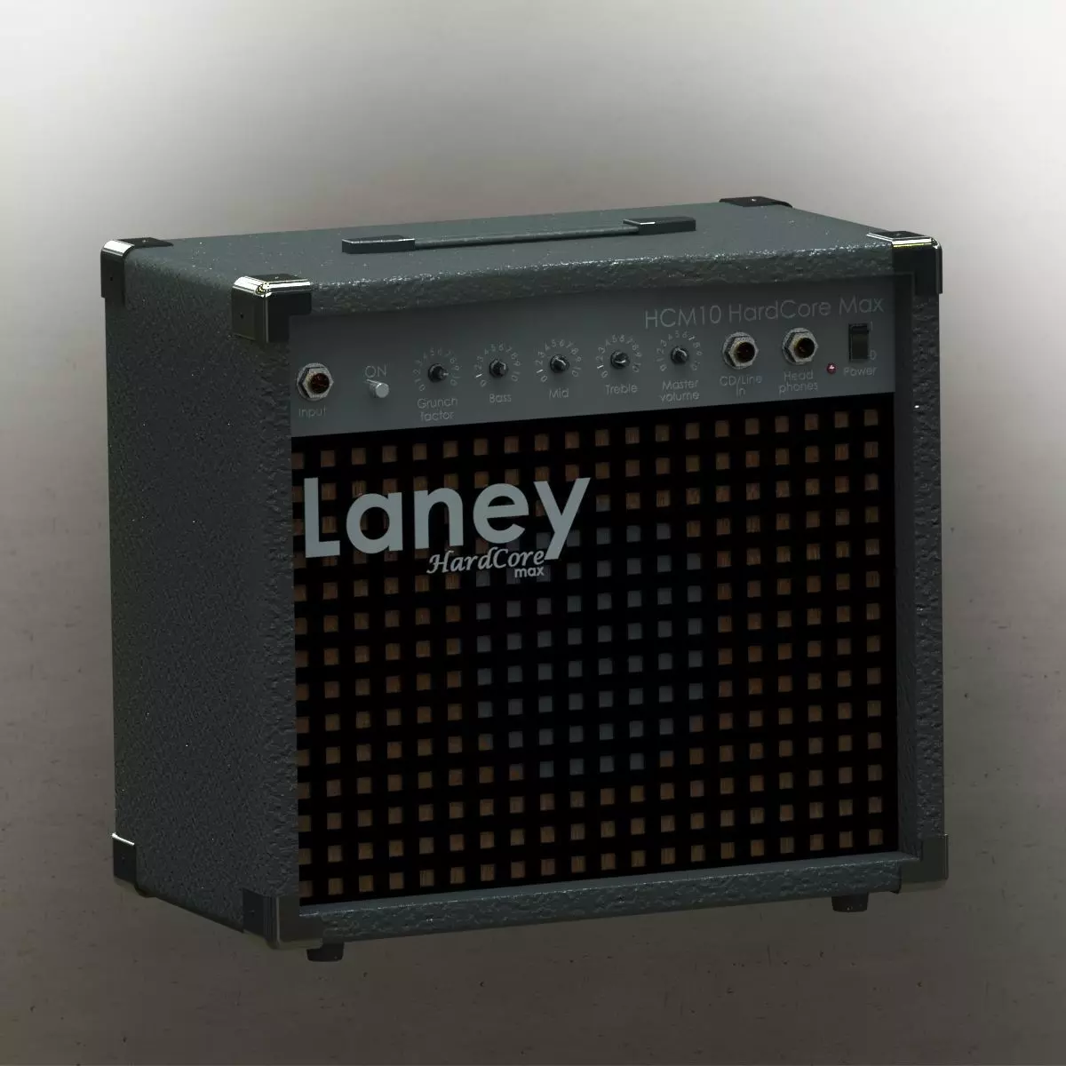 Guitar Amp 3D model_0