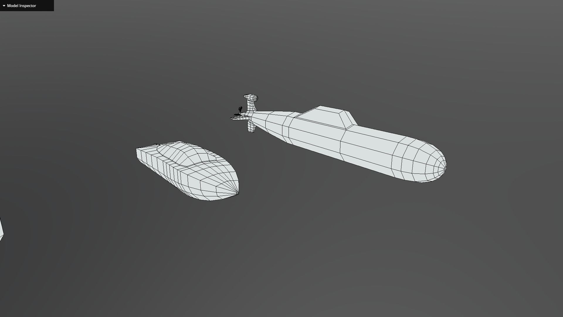 Wooden Toys Boat Pack Low-poly 3D model_10