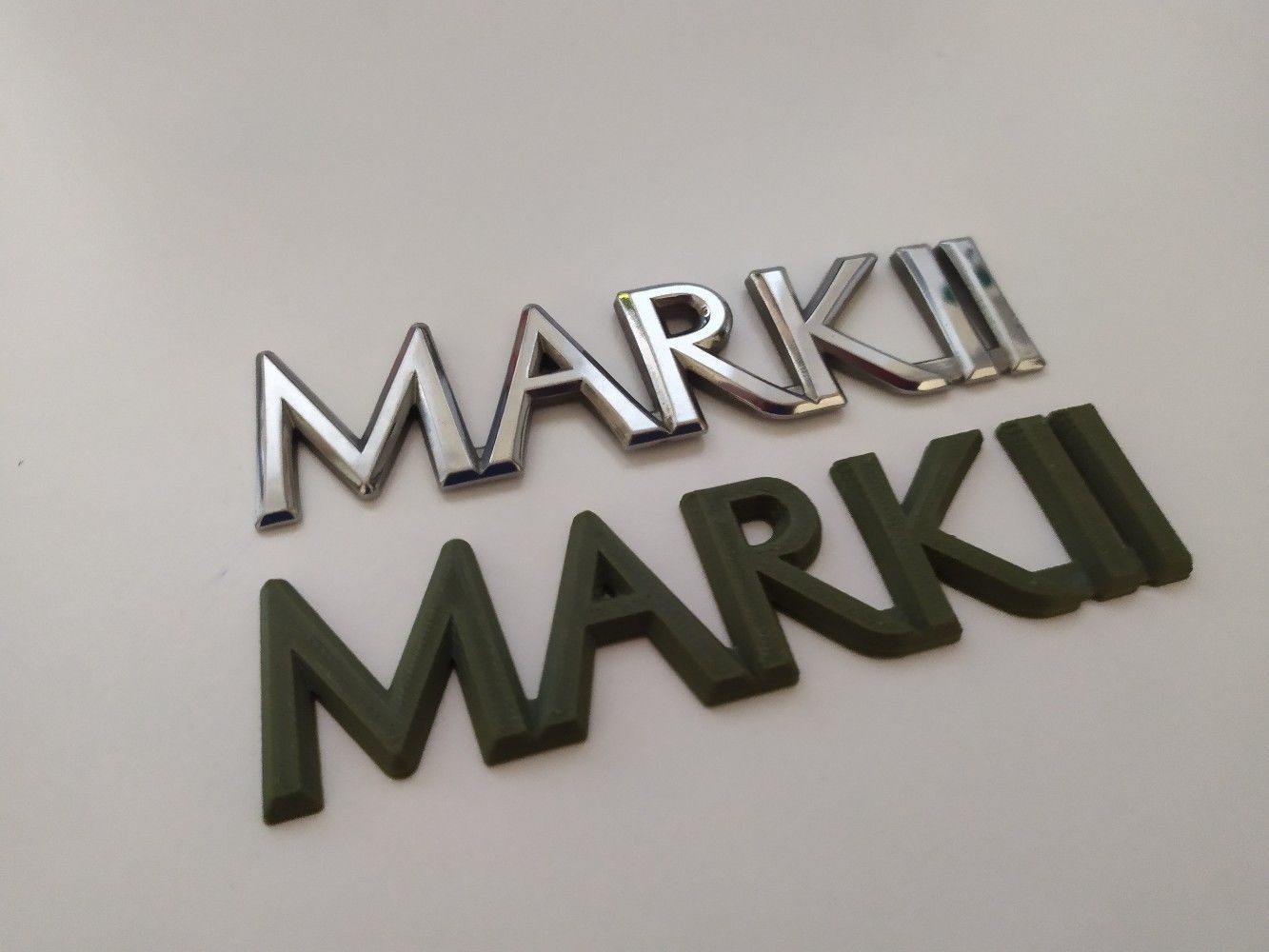 Toyota MARK II Logo 3D print model_3