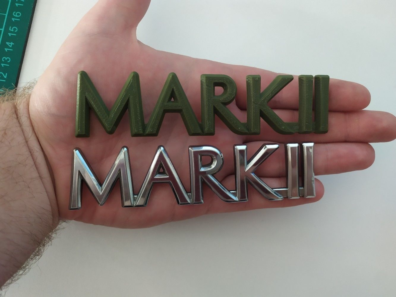 Toyota MARK II Logo 3D print model_5