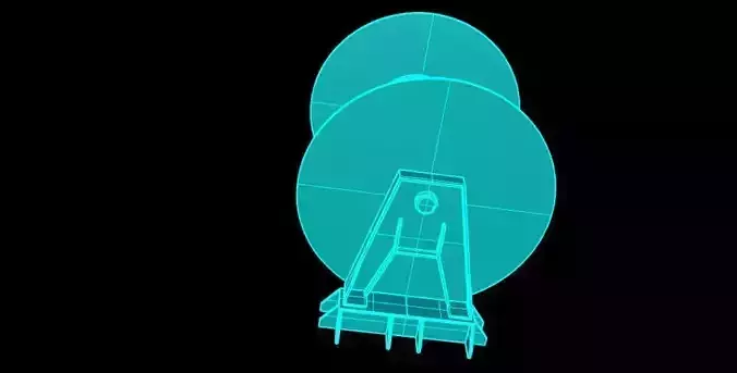 Net Drum  3D model