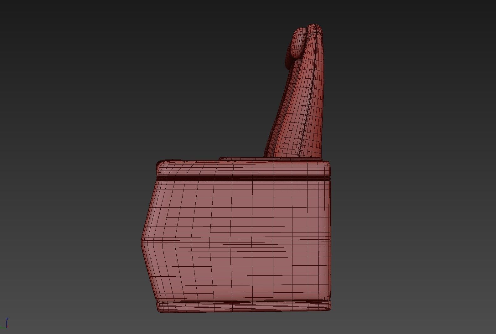 Private Airplane Seat 3D model_20