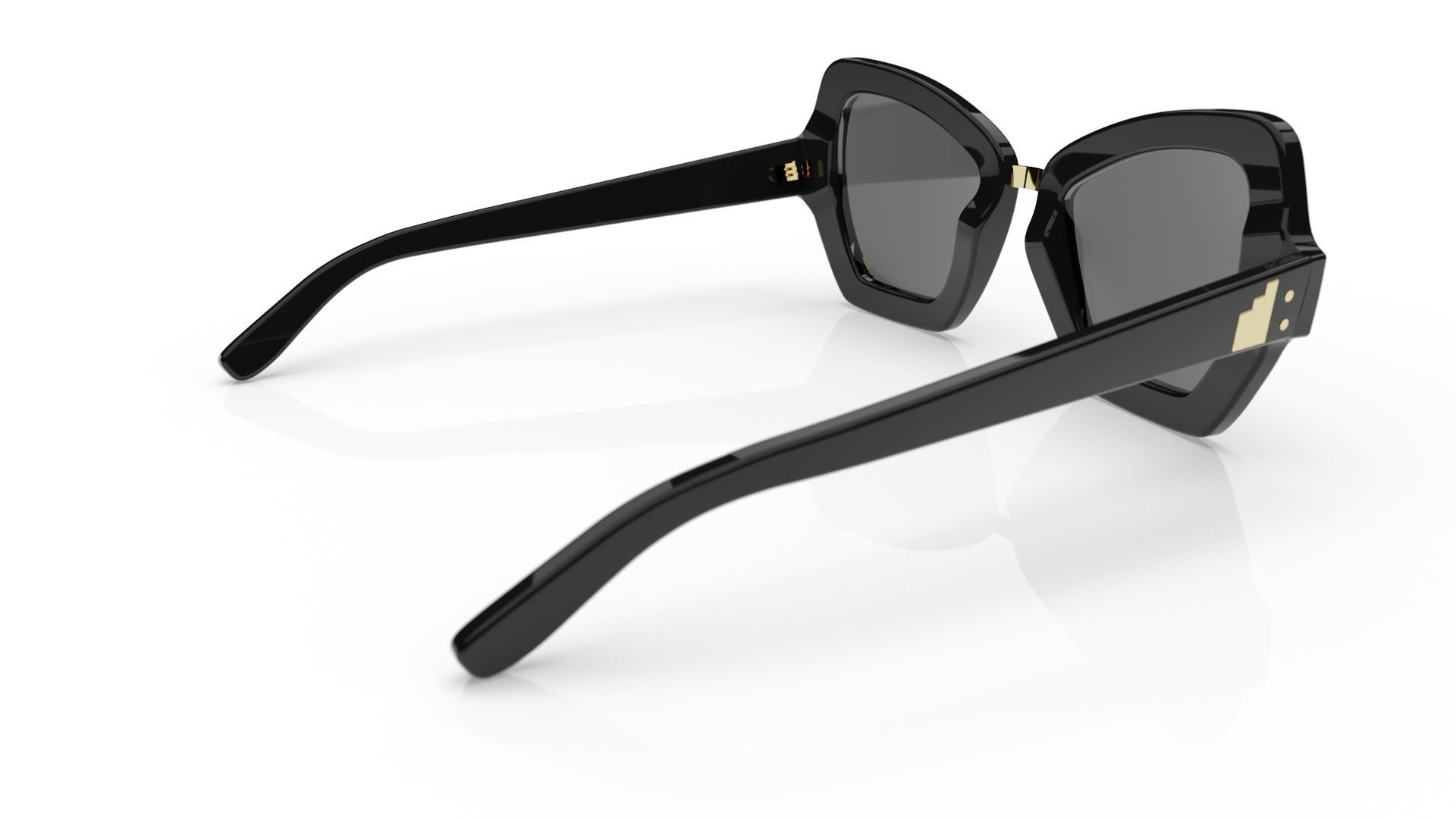 Eyewear vintage model  3D print model_3