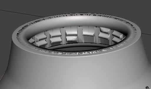 Bionic Vase 3D print model_2