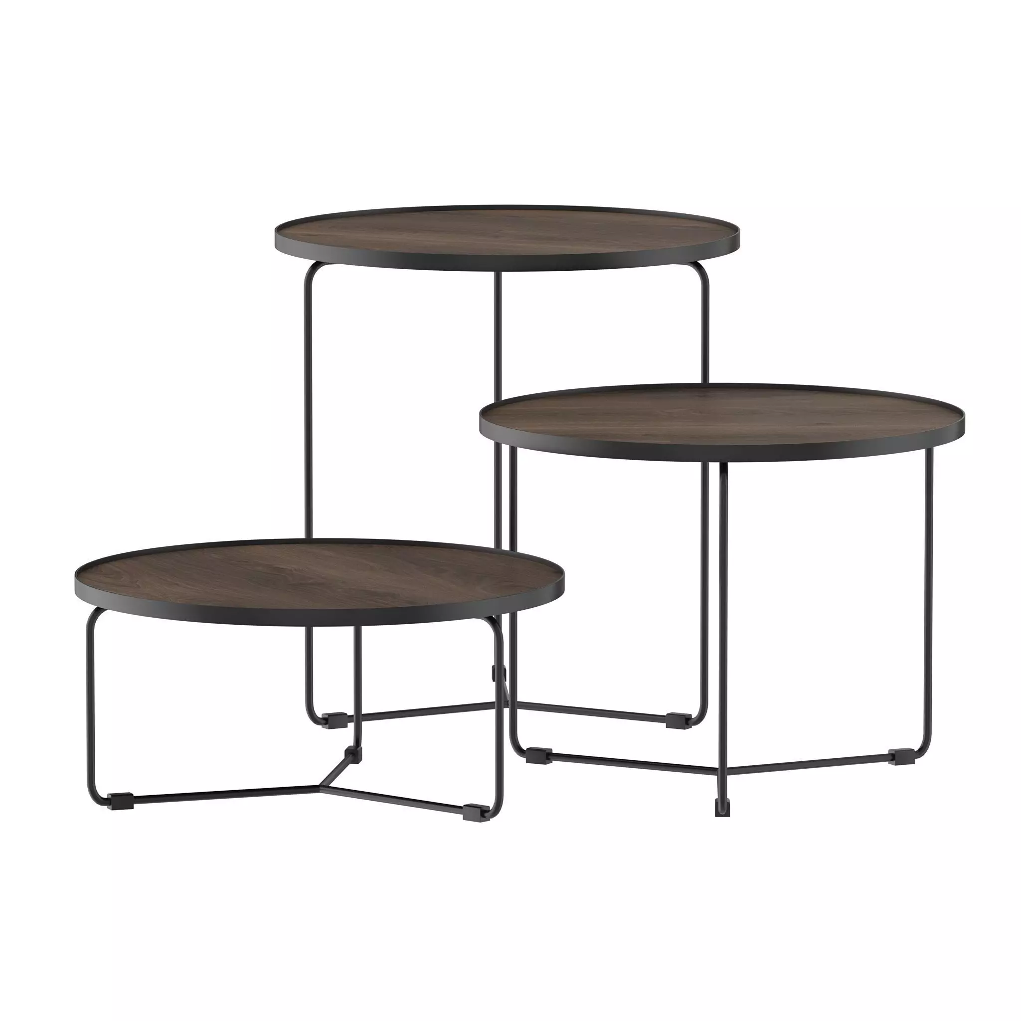 Billy Wood Coffee Table 3D model_0