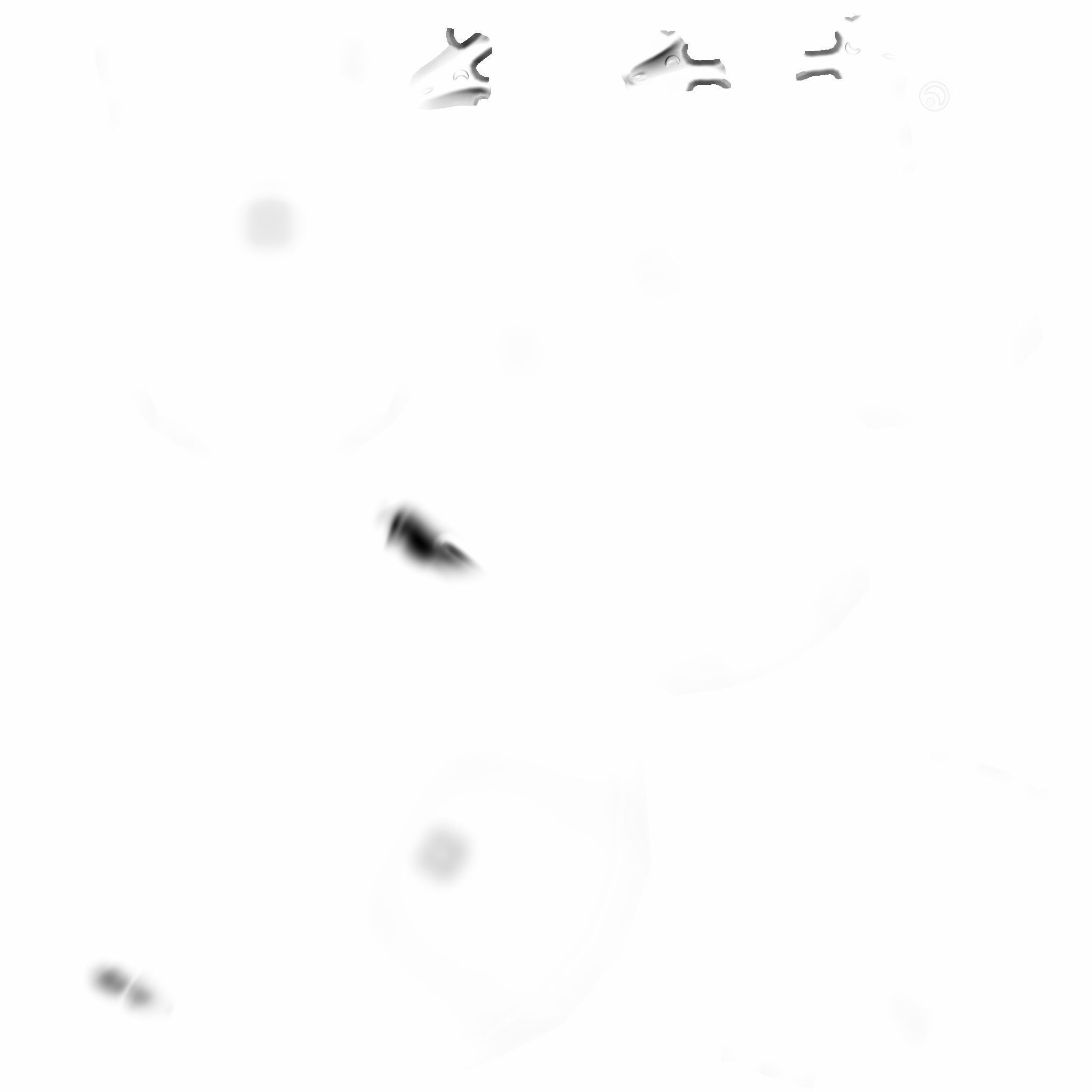 Girl Backpack - Flowers and Stripes Texture Low-poly 3D model_21