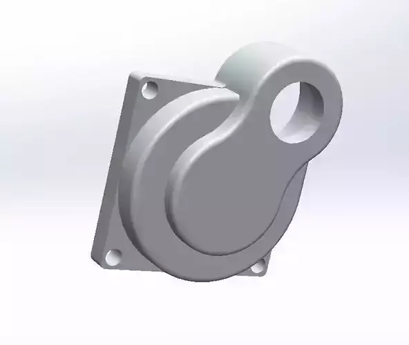 RC-Car Engine Housing