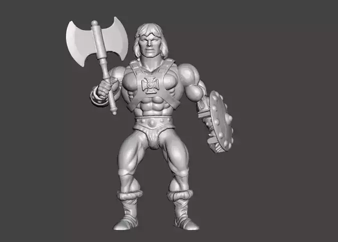 HE-MAN MOTU ACTION FIGURE ORIGINS COMPLETE 3D print model