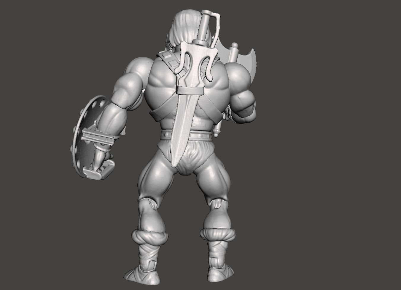 HE-MAN MOTU ACTION FIGURE ORIGINS COMPLETE 3D print model_2