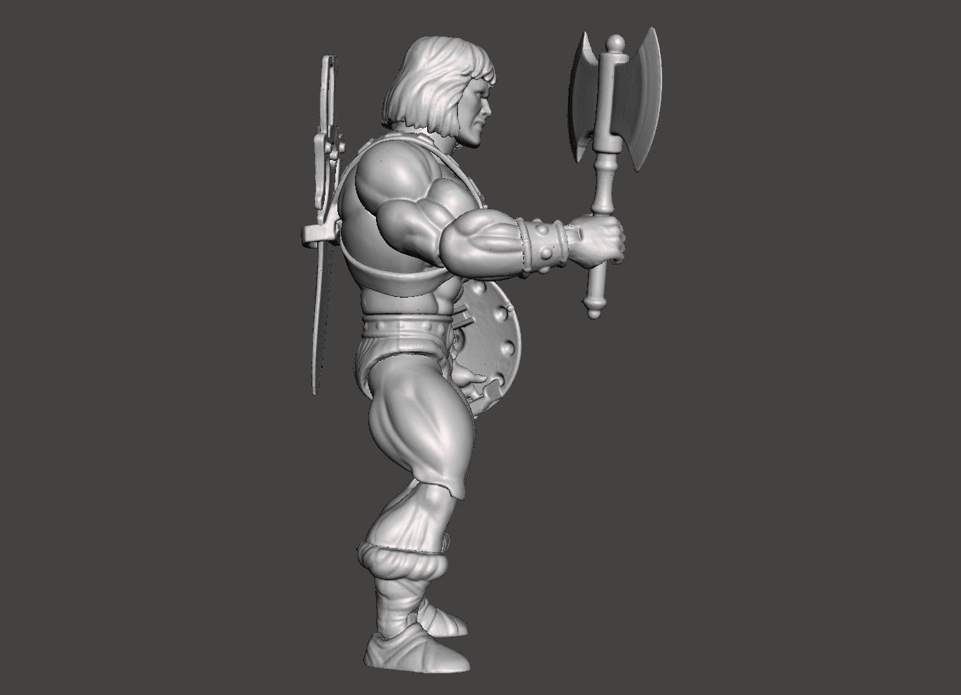 HE-MAN MOTU ACTION FIGURE ORIGINS COMPLETE 3D print model_3