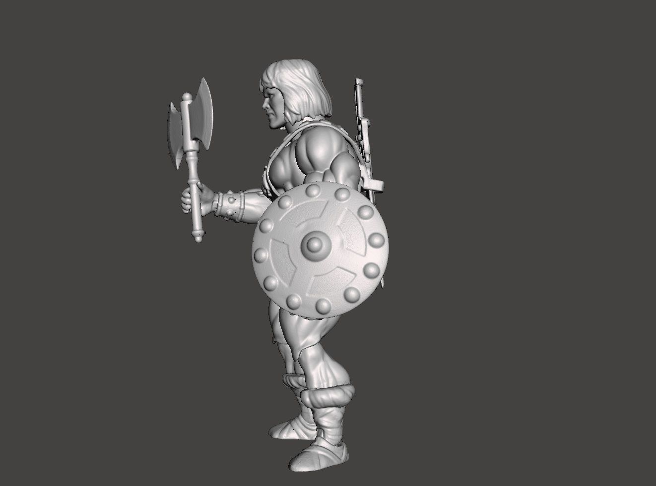 HE-MAN MOTU ACTION FIGURE ORIGINS COMPLETE 3D print model_1