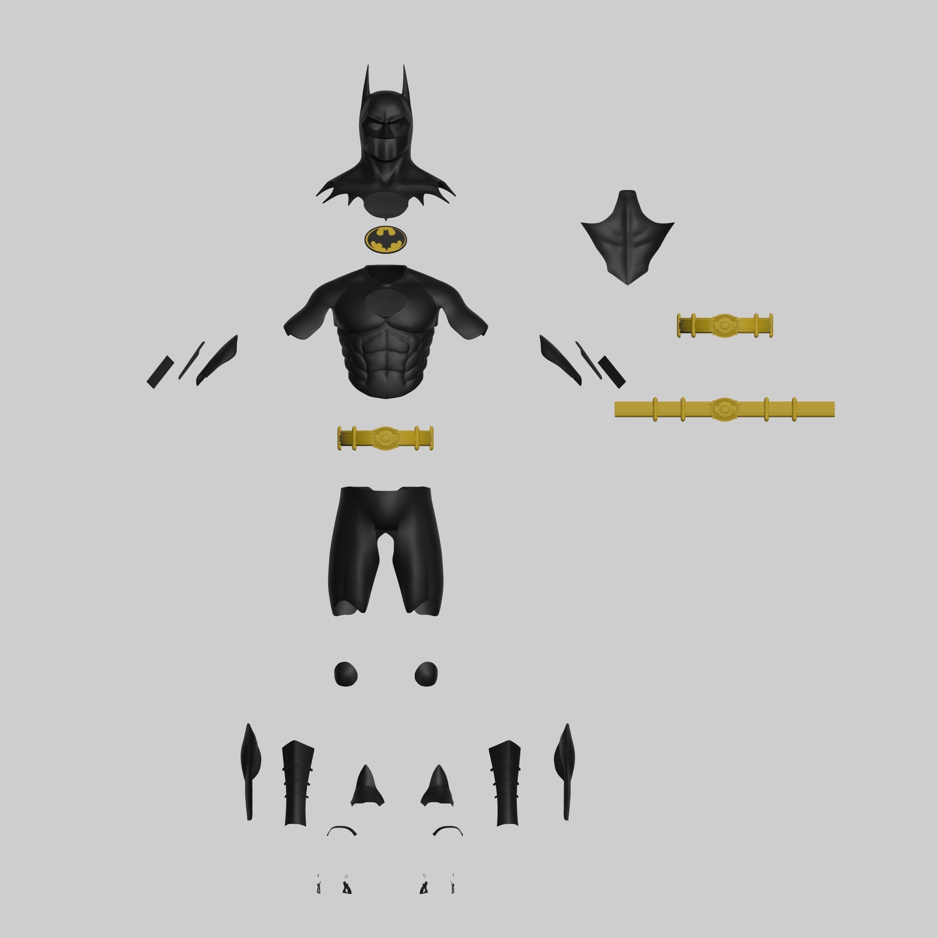 BTAMAN 1989 SUIT 3D print model_8