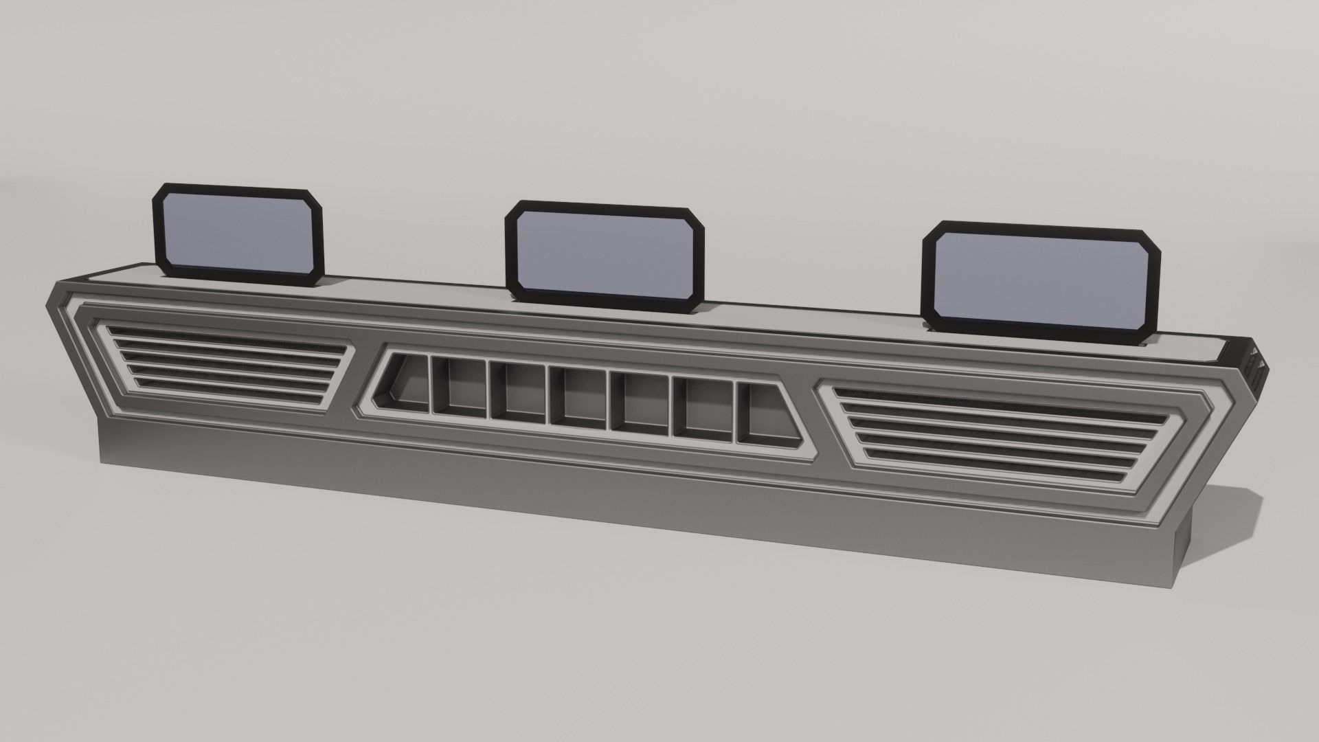 SCI-FI TECH TABLE 3D model_2