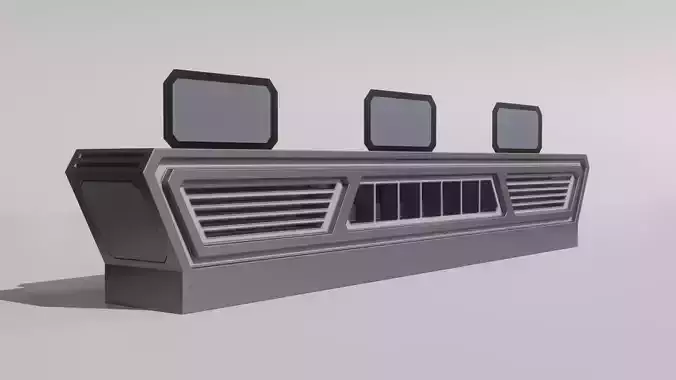 SCI-FI TECH TABLE 3D model