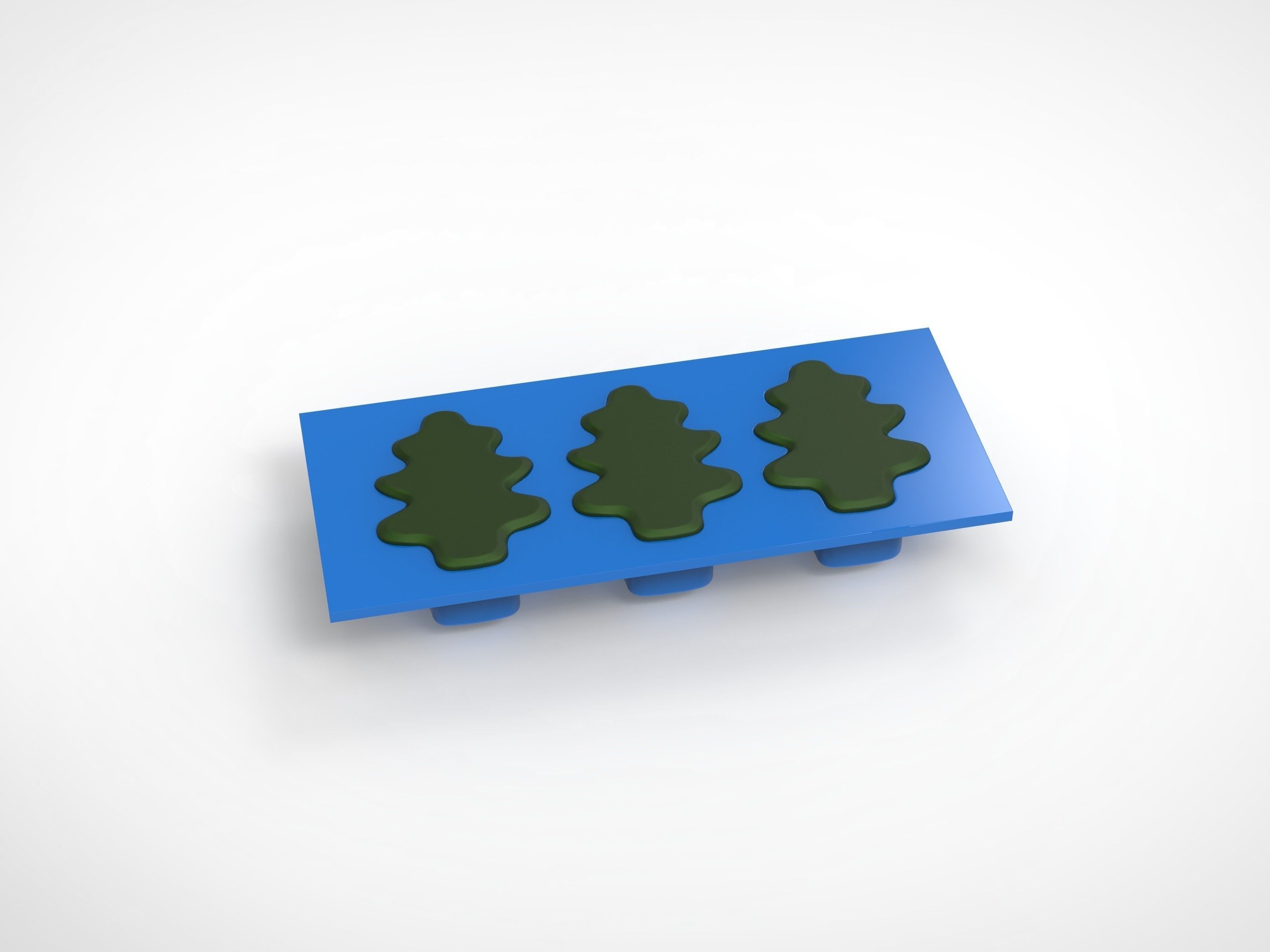 Christmas Peep Plug and Mold 3D print model_2