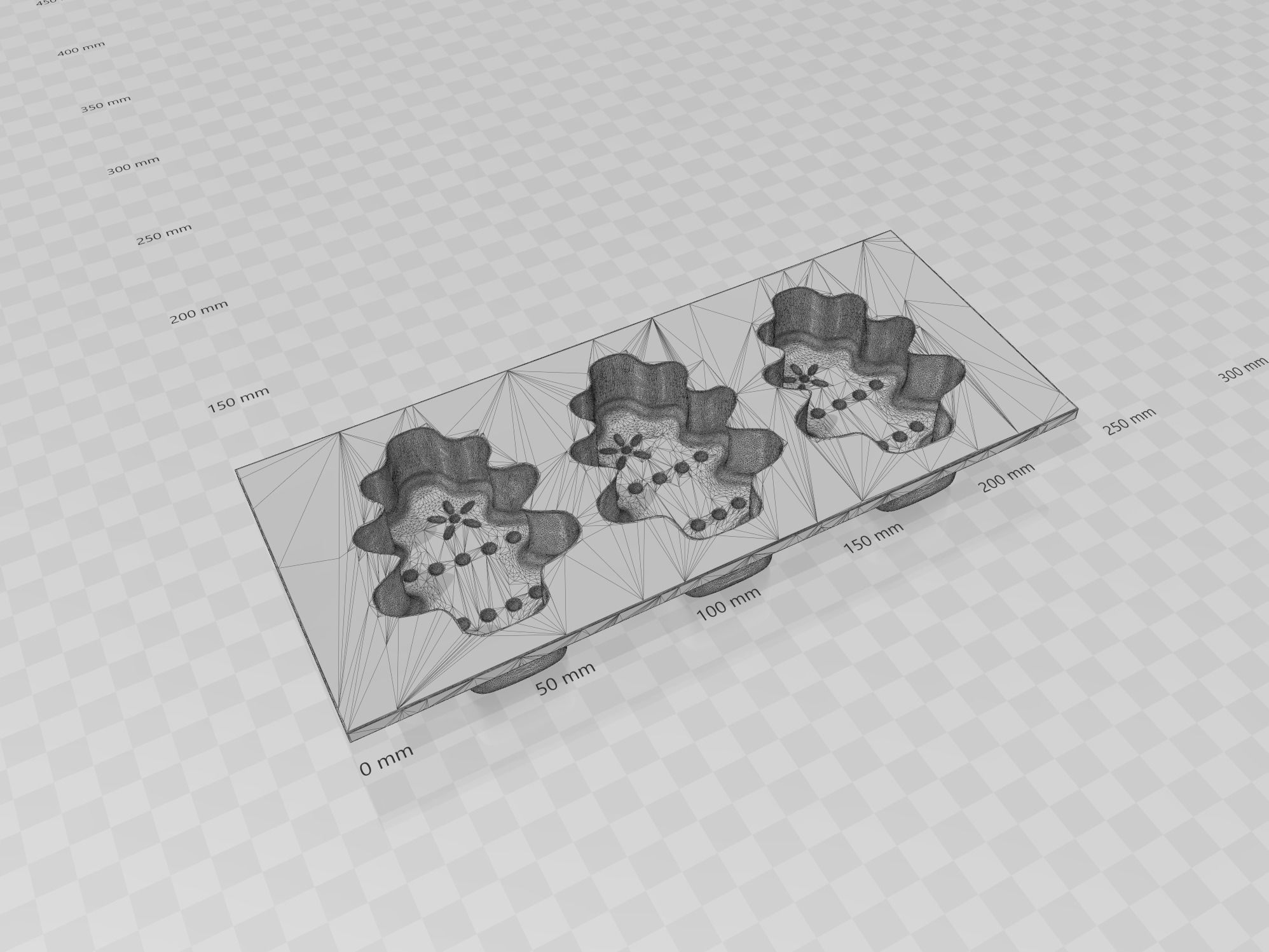 Christmas Peep Plug and Mold 3D print model_8