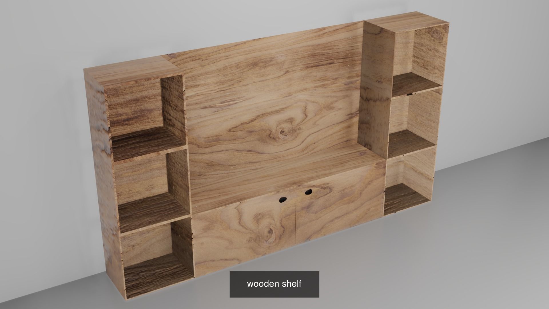 Shelves collection wooden bookcase with _3