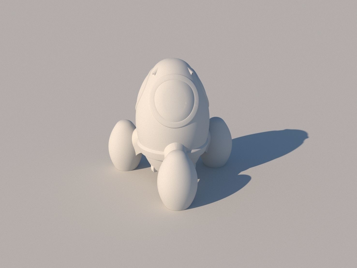 SPACE SHIP TOY 01 3D print model